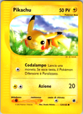 124-165 Pikachu EX Expedition ITA NM