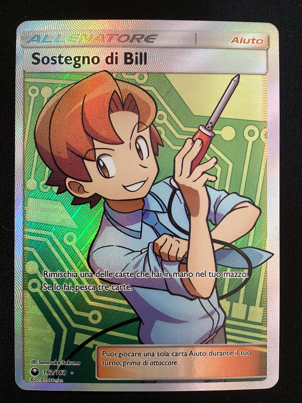 162-168 Sostegno Di Bill Full Art CES Tempesta Astrale ITA EXCELLENT