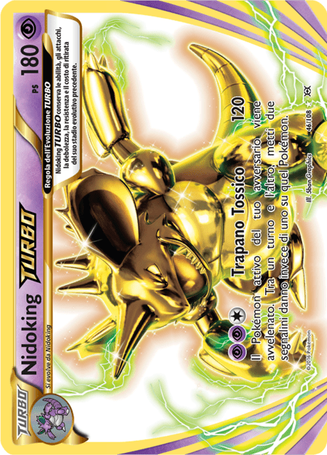 046-108 Nidoking Turbo EVO Evoluzioni ITA EX