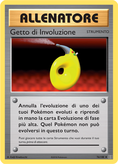 076-108 Getto Di Involuzione Non Comune Reverse EVO Evoluzioni ITA EX