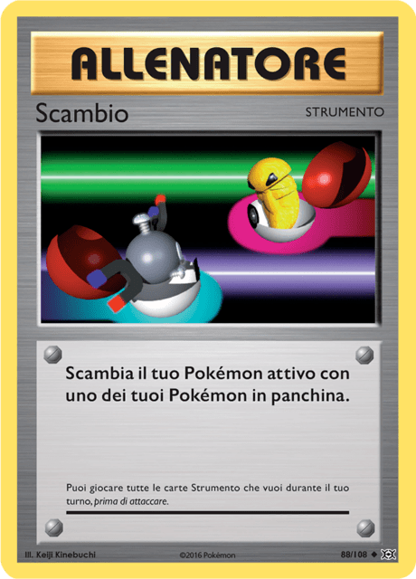 088-108 Scambio Non Comune Reverse EVO Evoluzioni ITA EX