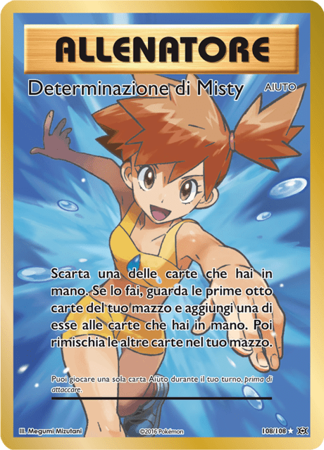 108-108 Determinazione Di Misty Full Art EVO Evoluzioni ITA EX