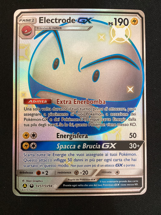 sv57-sv94 Electrode GX Ultra Shiny HIF Destino Sfuggente ITA NM