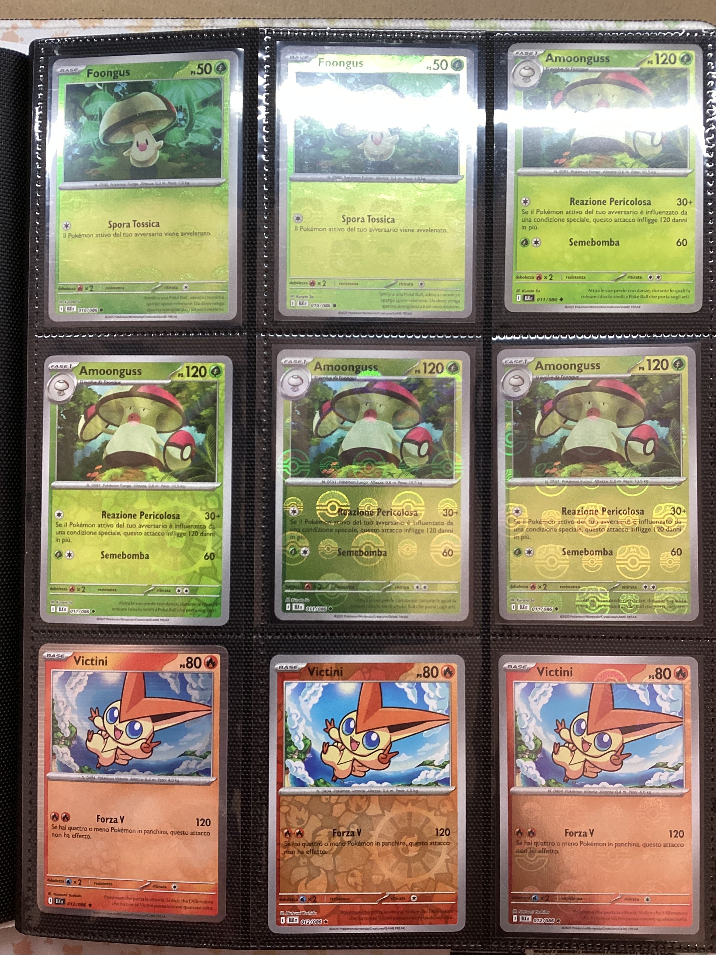 Masterset Luce Nera Pokemon (Set Regular + Pokeball + Masterball) 21 Carte Mancanti