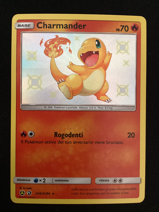SV06-SV94 Charmander Rara Shiny HIF Destino Sfuggente ITA NM