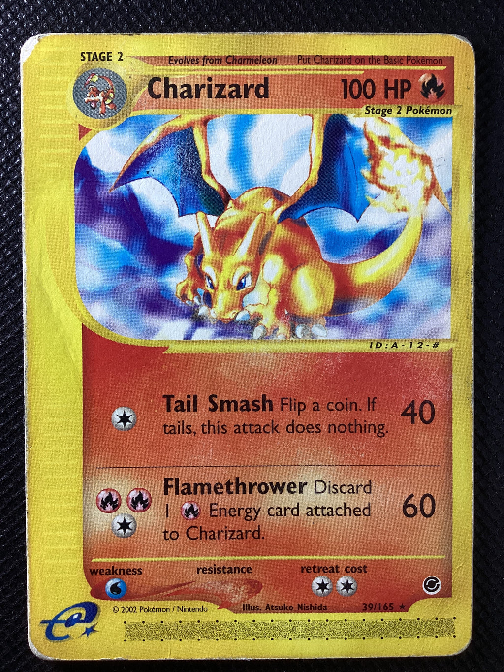 039-165 Charizard  EX Expedition ENG POOR