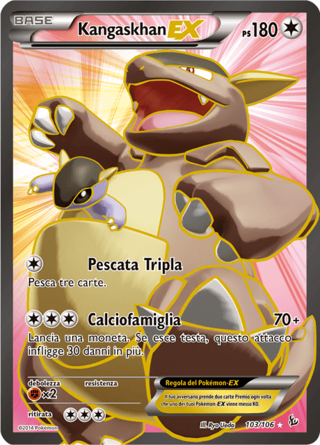 103-106 Kangaskhan EX FLF Fuoco Infernale ITA GD