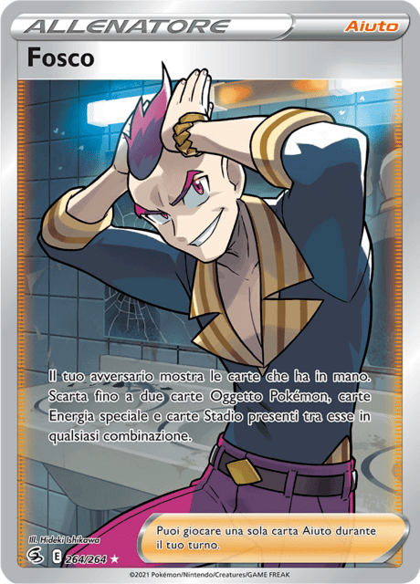 264-264 Fosco Full Art FST Colpo Fusione ITA NM