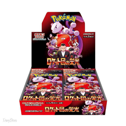 Glory of Team Rocket Display 30 Buste JAP (Aperto in LIve)