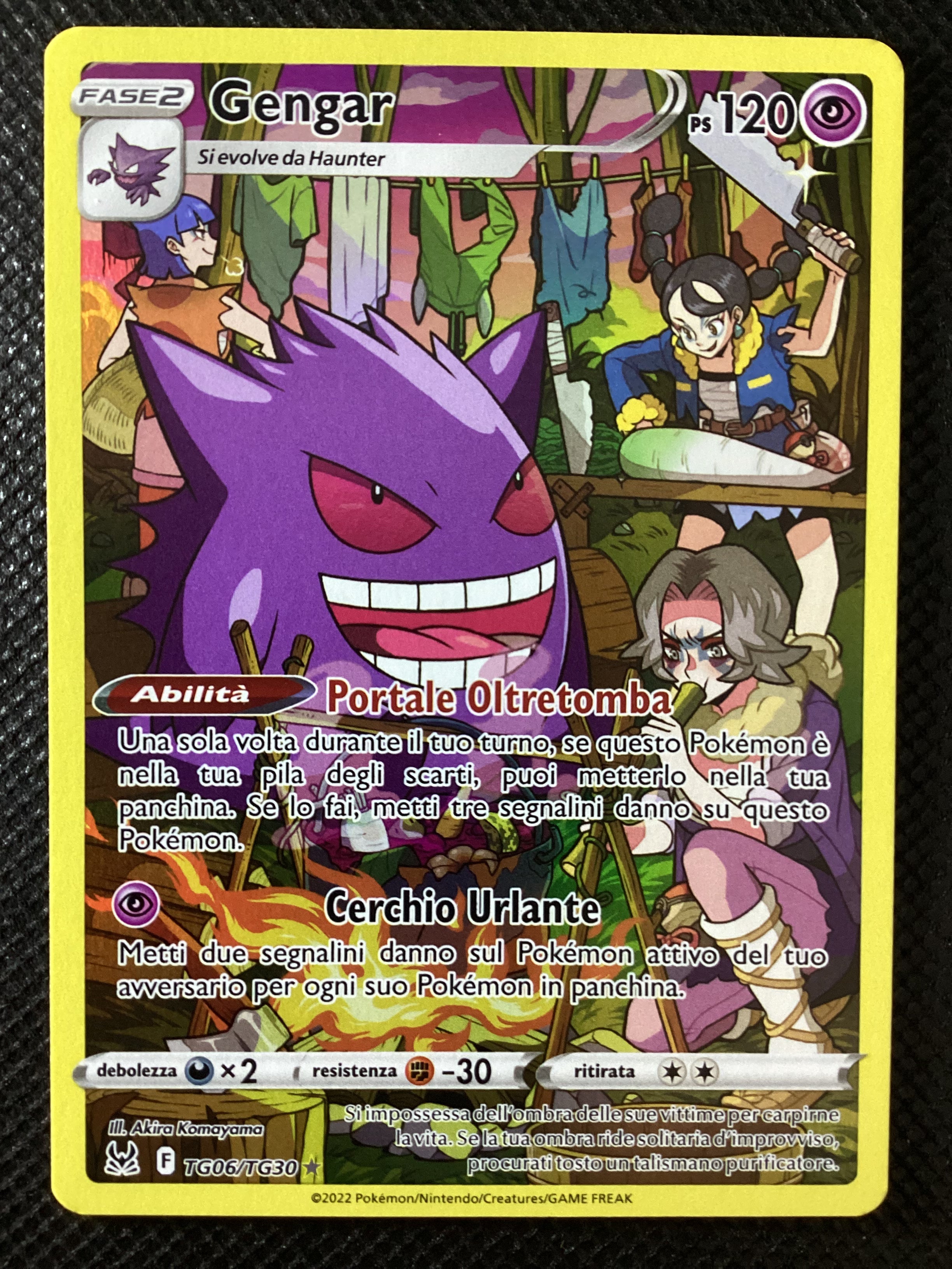 TG06-TG30 Gengar Trainer Gallery LOR Origine Perduta ITA NM