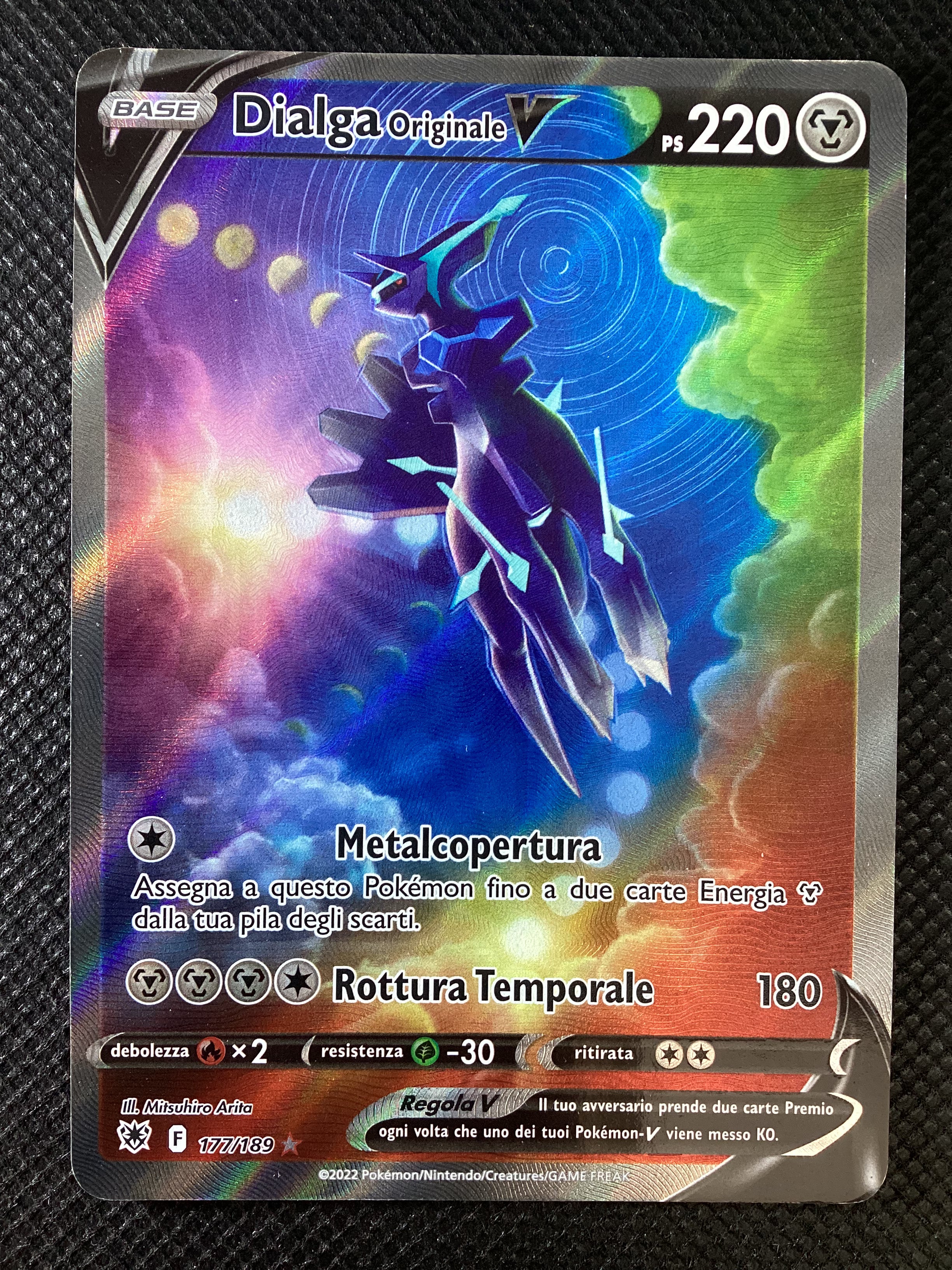177-189 Dialga Originale V Alternative Art ASR Lucentezza Siderale ITA EXCELLENT