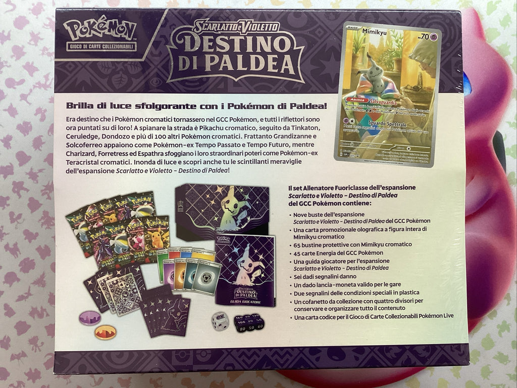 Pokémon Set Allenatore Fuoriclasse Destino di Paldea ITA