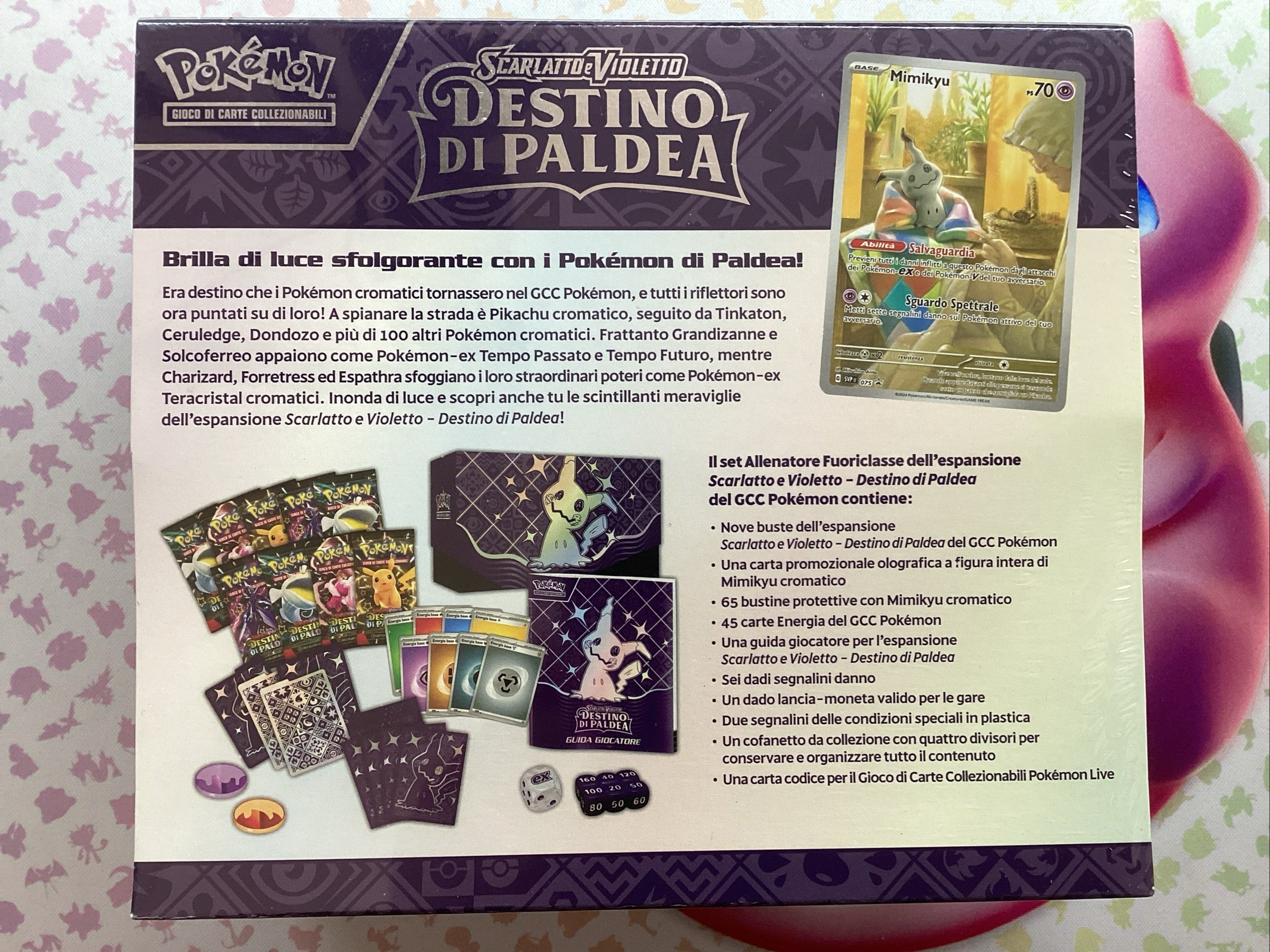 Pokémon Set Allenatore Fuoriclasse Destino di Paldea ITA