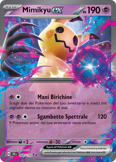 069-159 Mimikyu ex JTG Avventure Insieme ITA NM