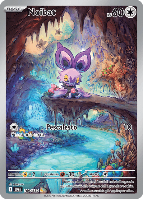 169-159 Noibat Illustrazione Rara JTG Avventure Insieme ITA NM