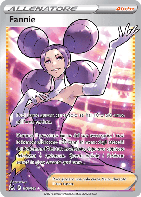 191-196 Fennie Full Art LOR Origine Perduta ITA NM