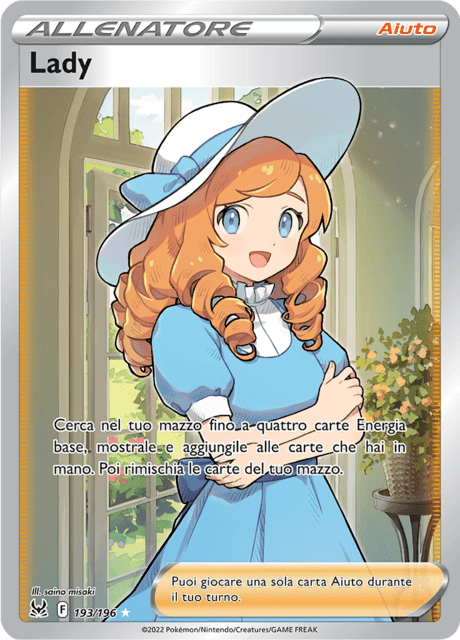 193-196 Lady Full Art LOR Origine Perduta ITA NM