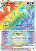 201-196 Giratina V Astro Rara Segreta LOR Origine Perduta  ITA NM