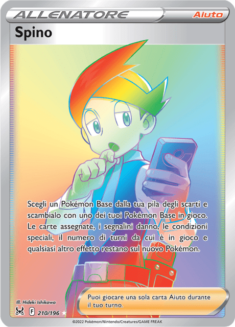 210-196 Spino Rara Segreta LOR Origine Perduta ITA NM