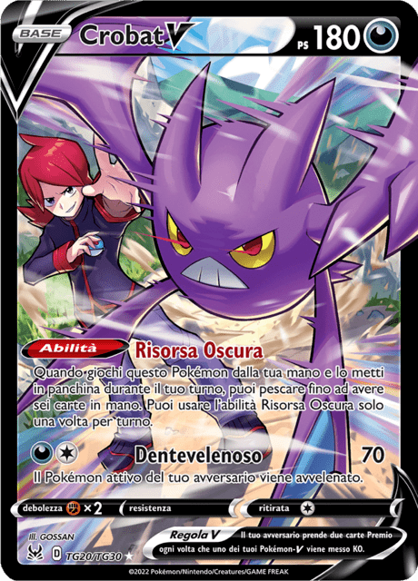 TG20 Crobat V Alternative Art LOR Origine Perduta ITA POOR