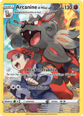 224-196 TG08-TG30 Arcanine Trainer Gallery LOR Origine Perduta ITA NM