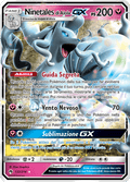 132-214 Ninetales Di Alola GX LOT Tuoni Perduti  ITA NM