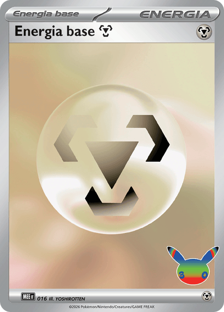 199-128 Energia base Metallo Holo Futuristica 30C 30º Anniversario ITA NM