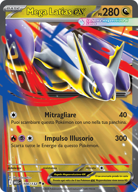 100-132 Mega Latias ex MEG MegaEvoluzione ITA NM