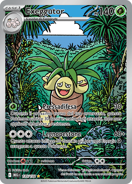 135-132 Exggutor Illustrazione Rara MEG MegaEvoluzione ITA NM