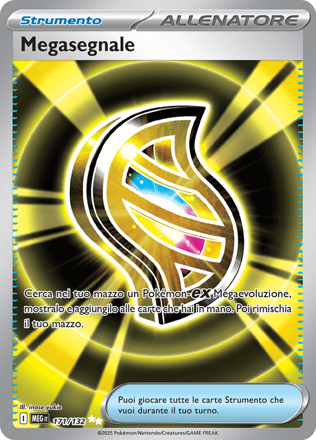 171-132 Megasegnale Full Art MEG MegaEvoluzione ITA NM