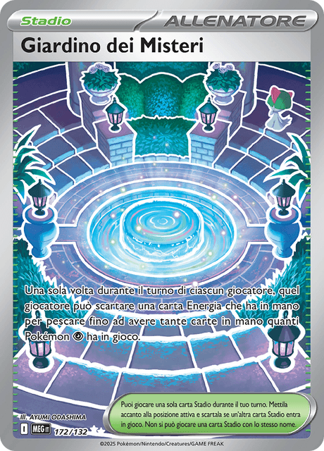 172-132 Giardino Dei Misteri Full Art MEG MegaEvoluzione ITA NM