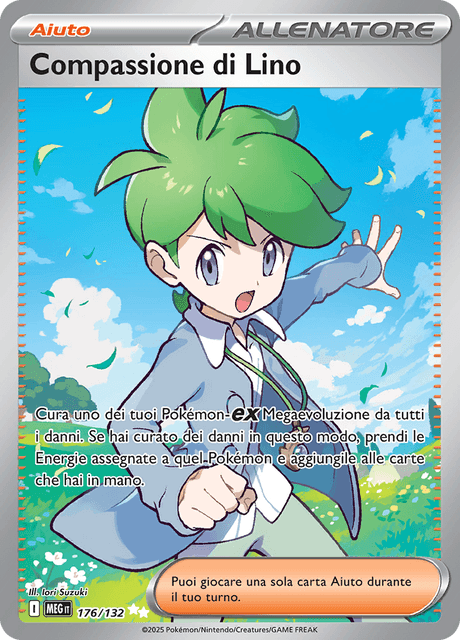 176-132 Compassione Di Lino Full Art MEG MegaEvoluzione ITA NM