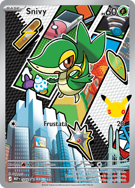 Promo MEP049 Snivy - Primi Compagni ITA NM