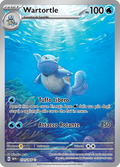 171-165 Wartortle Illustrazione Rara MEW 151  ITA NM