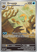 180-165 Omanyte Illustrazione Rara MEW 151  ITA NM