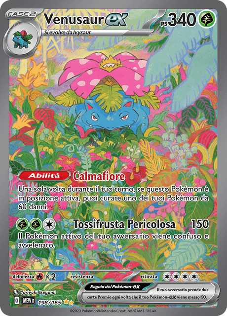 198-165 Venusaur ex Alternative Art MEW 151  ITA NM