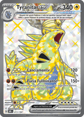 211-197 Tyranitar ex Teracristal Full Art OBF Ossidiana Infuocata  ITA NM