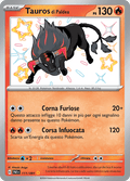111-091 Tauros Di Paldea Shiny PAF Destino DI Paldea  ITA NM