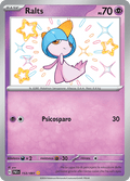 153-091 Ralts Shiny PAF Destino DI Paldea ITA NM