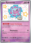 158-091 Spiritomb Shiny PAF Destino DI Paldea ITA NM