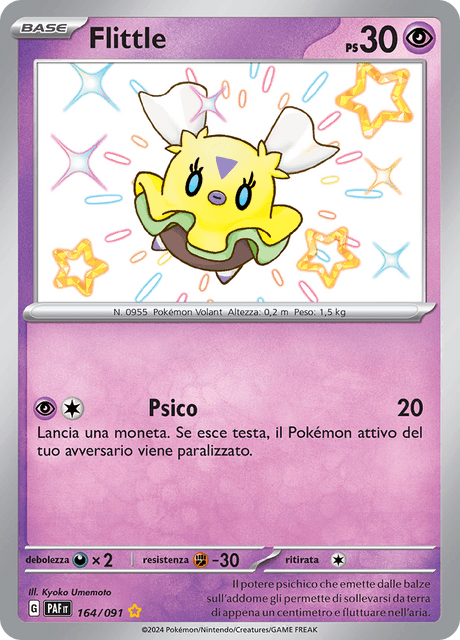 164-091 Flittle Shiny PAF Destino DI Paldea ITA NM