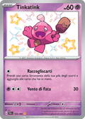 165-091 Tinkatink Shiny PAF Destino DI Paldea ITA NM