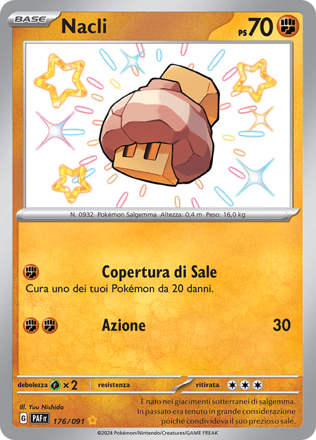 176-091 Nacli Shiny PAF Destino di Paldea ITA NM