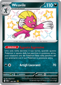 183-091 Weavile Shiny PAF Destino DI Paldea ITA NM