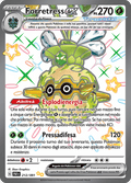 212-091 Forretress ex Teracristal Full Art Ultrarara Shiny PAF Destino DI Paldea ITA NM