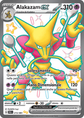 215-091 Alakazam ex Full Art Ultrarara Shiny PAF Destino DI Paldea ITA NM