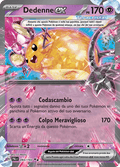 093-193 Dedenne ex Full Art PAL Evoluzioni A Paldea ITA NM