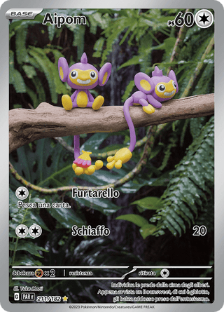 211-182 Aipom PAR Paradosso Temporale ITA NM