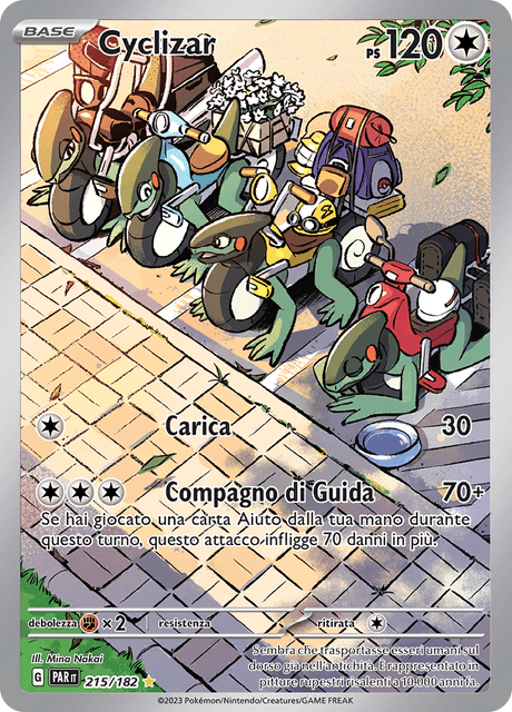 215-182 Cyclizar Illustrazione Rara PAR Paradosso Temporale ITA NM