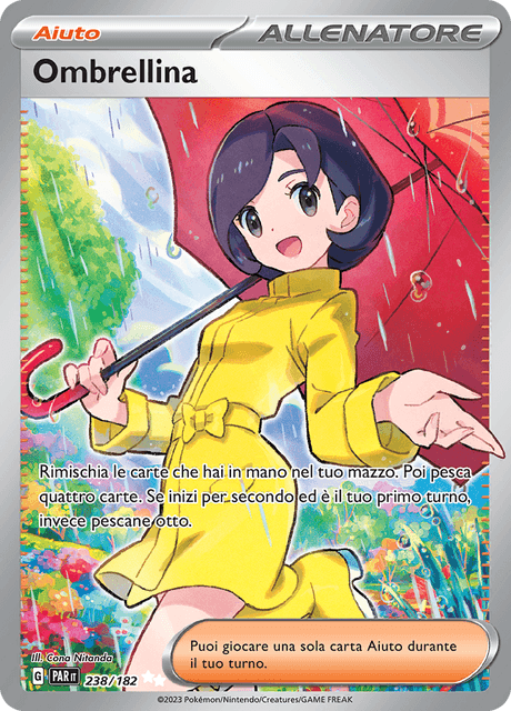 238-182 Ombrellina Full Art PAR Paradosso Temporale ITA NM